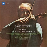 Mozart: Violin Concertos & Sinfonia Concertante for Violin and Viola - Dawid Oistrach & Berliner Philharmoniker