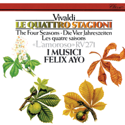 Vivaldi: The Four Seasons; L'amoroso - I Musici &amp; Felix Ayo Cover Art