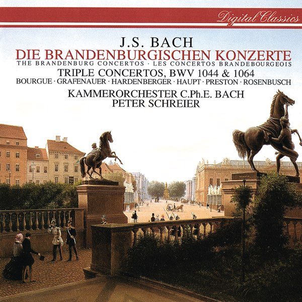 Bach, J.S. : Brandenburg Concertos Nos. 1-6; Concerto For 3