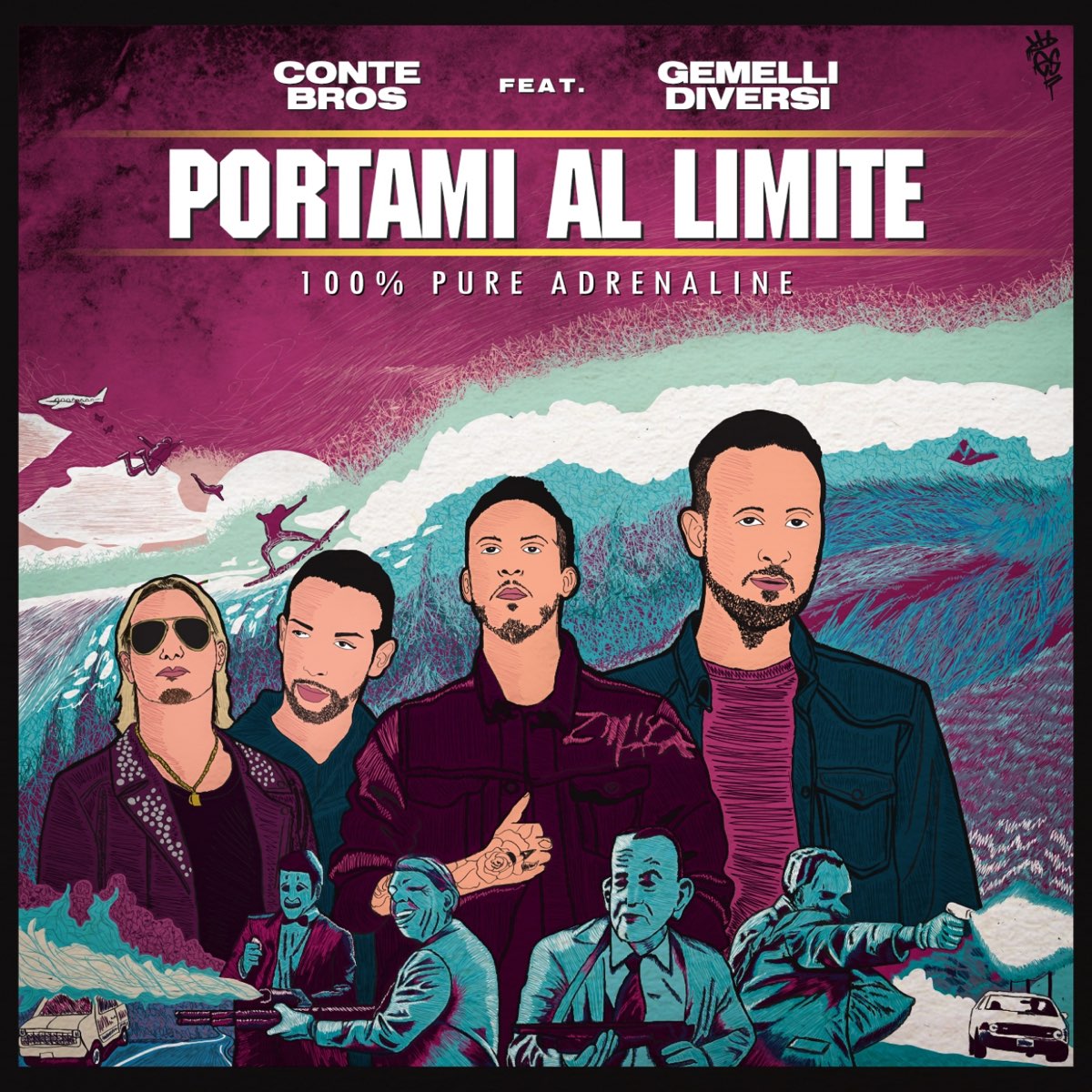 Portami al limite (feat. Gemelli Diversi) - Single by Conte Bros on Apple  Music