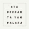 Sta Deedan Ta Yam Walara - Kinat lyrics