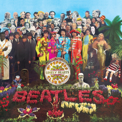 Sgt. Pepper's Lonely Hearts Club Band - The Beatles Cover Art