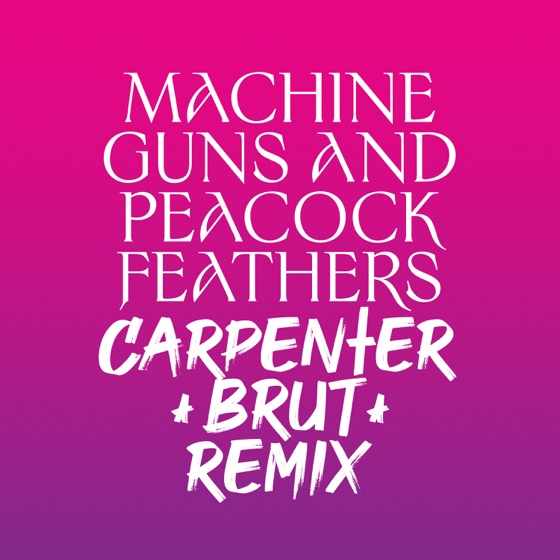 Cover artwork for Machine Guns and Peacock Feathers