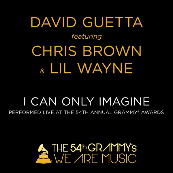 I Can Only Imagine (feat. Chris Brown & Lil Wayne ) [Live At the 54th Annual Grammy Awards] - Single - David Guetta