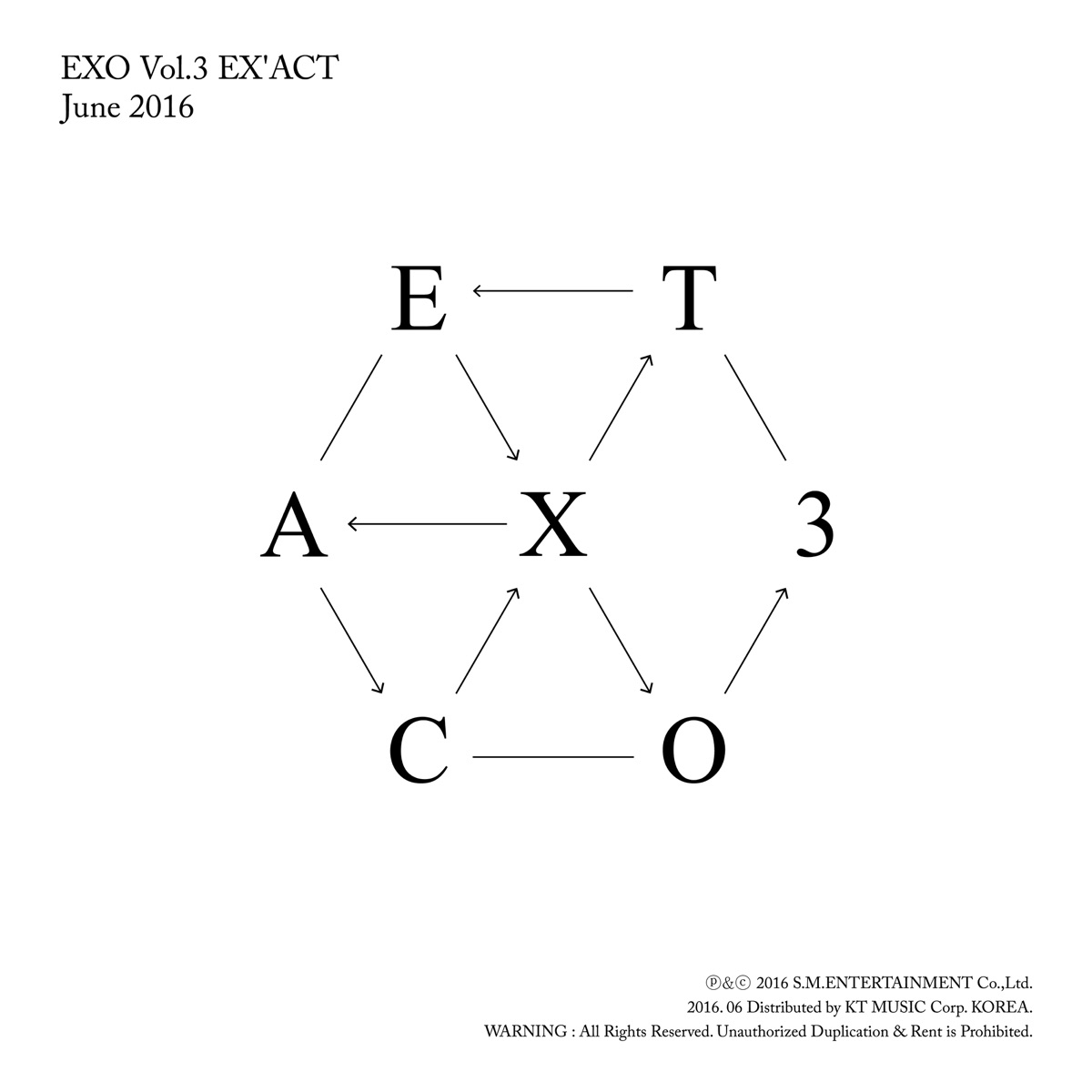 EXO – EX`ACT – The 3rd Album