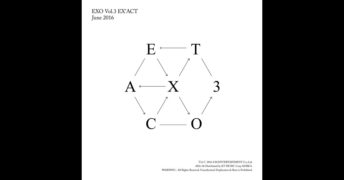 EX'ACT - The 3rd Album - Album by EXO - Apple Music