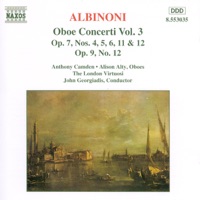 ALBINONI: Oboe Concertos, Vol. 3 - Alison Alty, Anthony Camden, John Georgiadis & The London Virtuosi