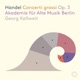 HANDEL/CONCERTI GROSSI cover art
