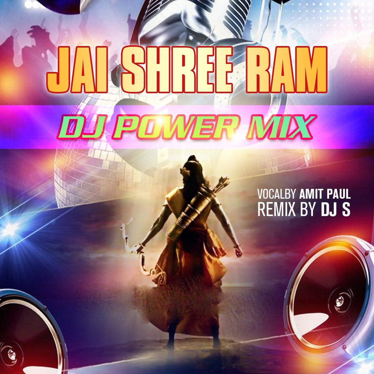 Jai Shree Ram (DJ Power Mix) - Single - Album by DJ "S" & Amit Paul - Apple  Music