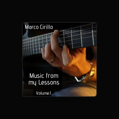 Listen to Marco Cirillo, watch music videos, read bio, see tour dates & more!