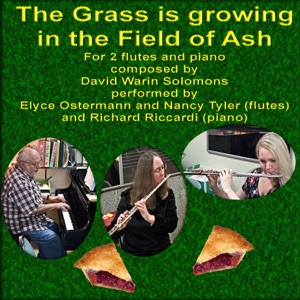 The Grass is Growing for 2 Flutes and Piano