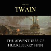 The Adventures of Huckleberry Finn - Mark Twain Cover Art