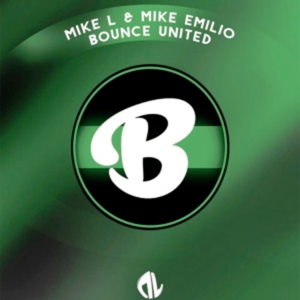 Mike l. Bounce United. Bounce United logo.