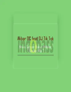 聆聽 Akbar DC、觀看音樂影片、閱讀小傳、查看巡演日期等！