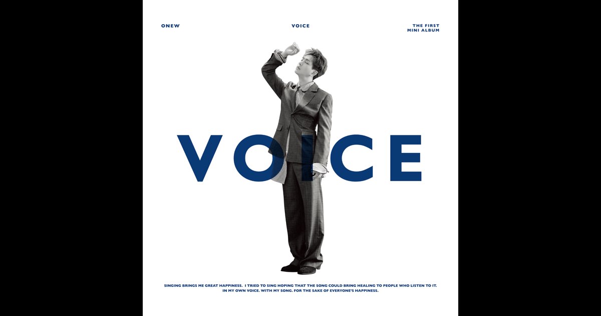 K-POP・アジア SHINee ONEW VOICE Shinee Onew - [Voice] (1st Solo Mini Album A Version