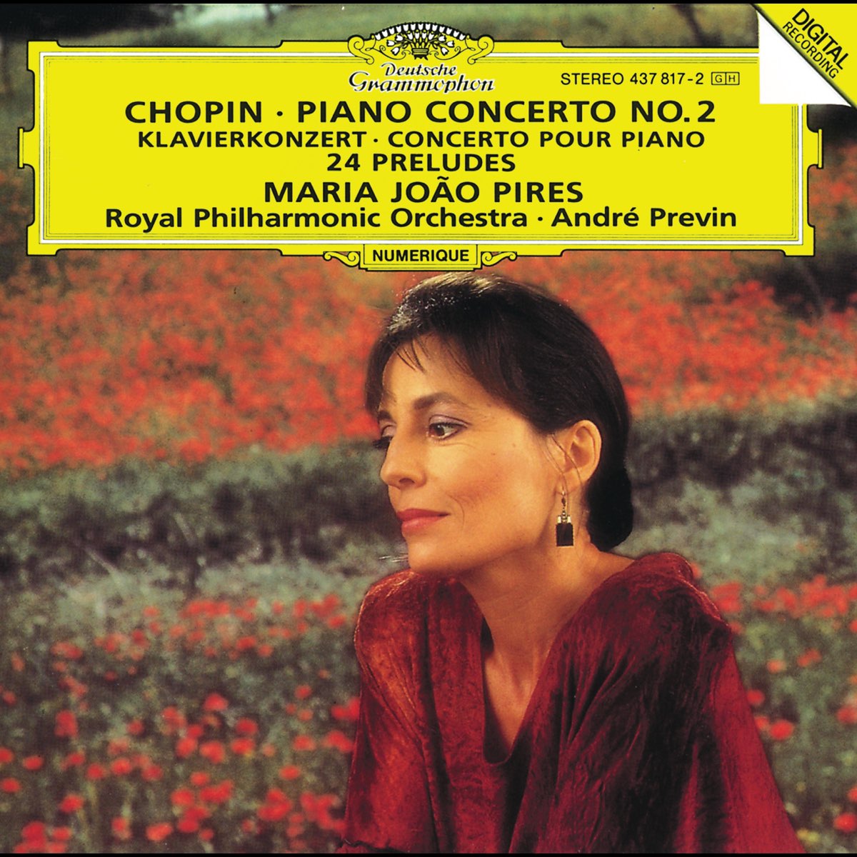 Chopin: Piano Concerto No. 2 & 24 Preludes de Maria João Pires, Royal  Philharmonic Orchestra & André Previn en Apple Music