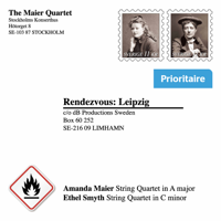The Maier Quartet - Rendezvous: Leipzig – String Quartets by Amanda Maier & Ethel Smyth artwork