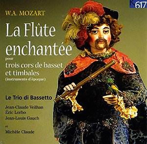 La flûte enchantée, K. 620, Act I (Arr. for 3 Basset Horns & Timpani): Andantino