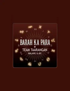 Team Taarangan을(를) 듣고, 뮤직 비디오를 보고, 약력을 읽고, 투어 일정 등을 확인하세요!