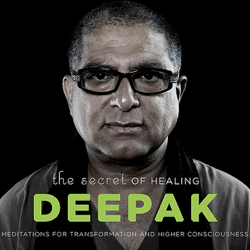 The Secret of Healing - Meditations for Transformation and Higher Consciousness - Adam Plack &amp; Deepak Chopra Cover Art