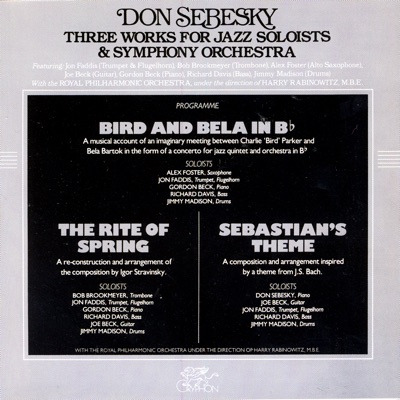 Three Works for Jazz Soloists & Symphony Orchestra