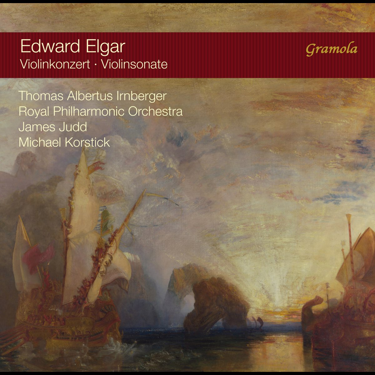 ‎elgar Violin Concerto In B Minor And Violin Sonata In E Minor By Thomas