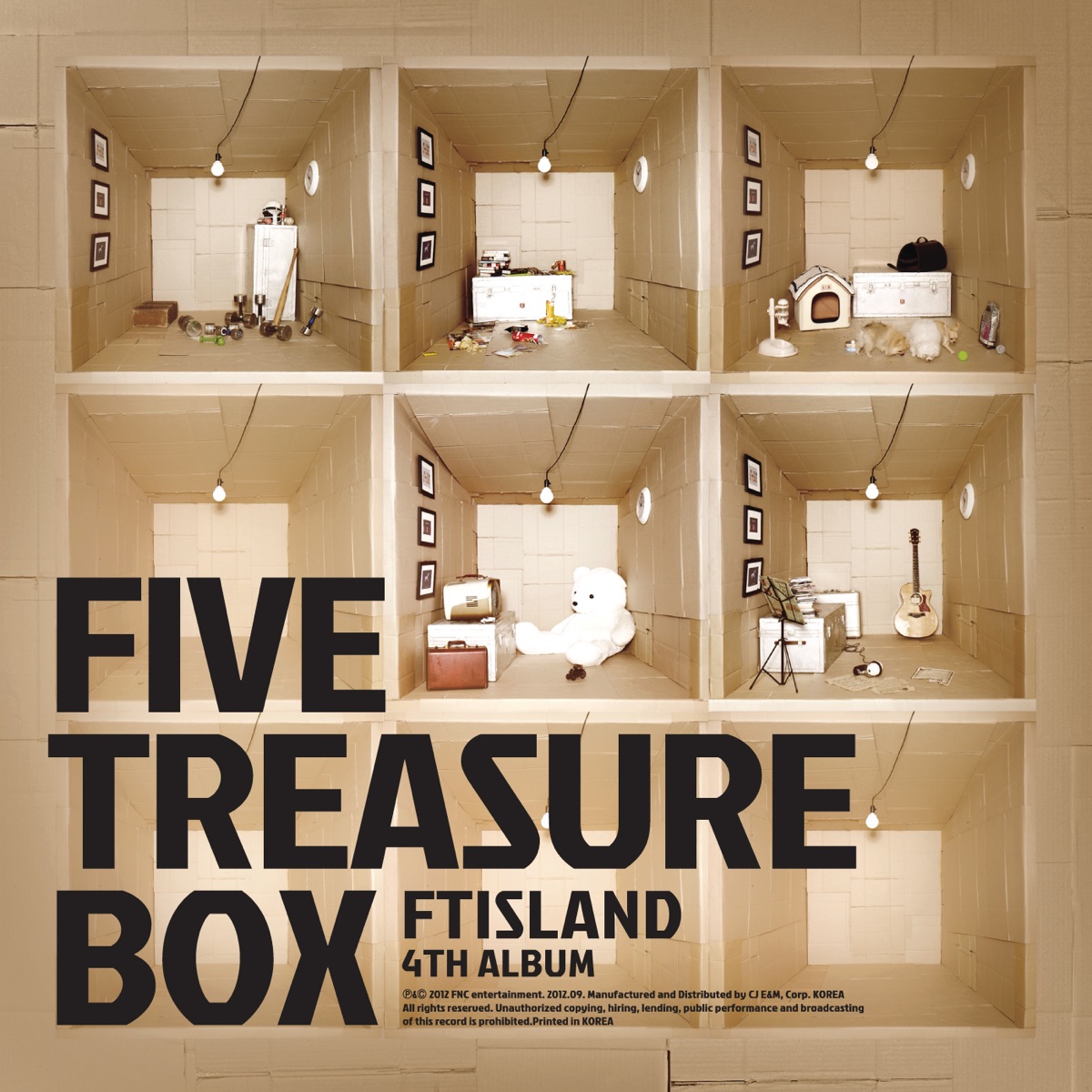 FTISLAND – FIVE TREASURE BOX