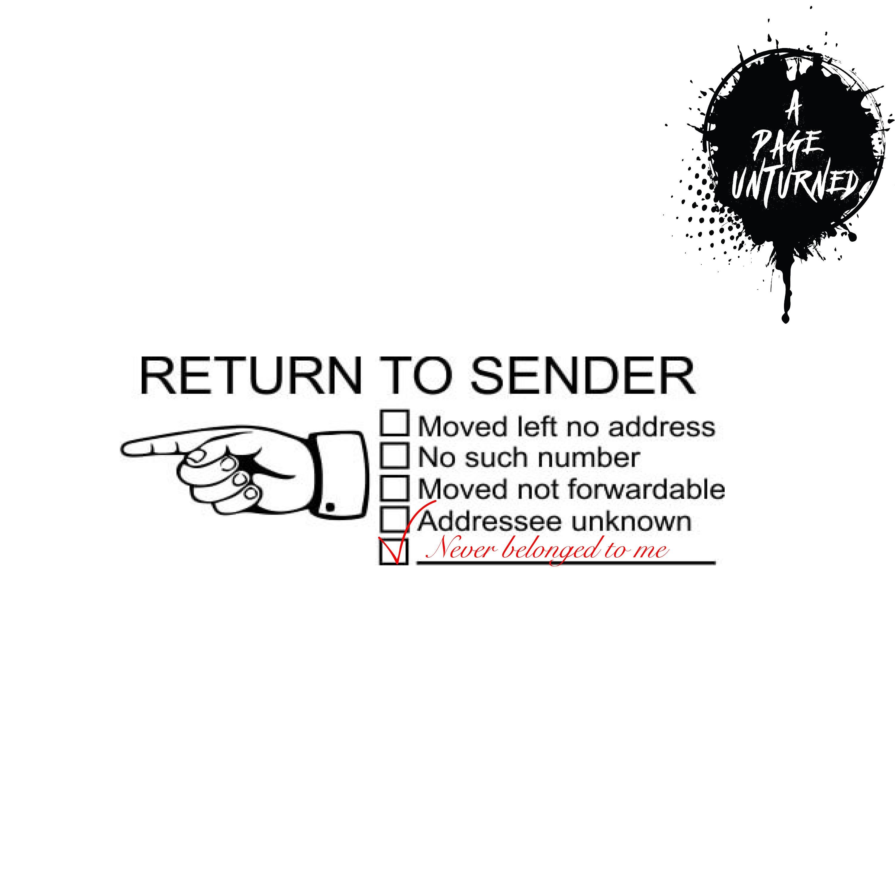Return to Sender - Single