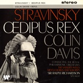 Stravinsky: Œdipus rex artwork