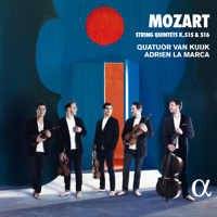 Quatuor Van Kuijk & Adrien La Marca - Mozart: String Quintets K. 515 & 516 artwork