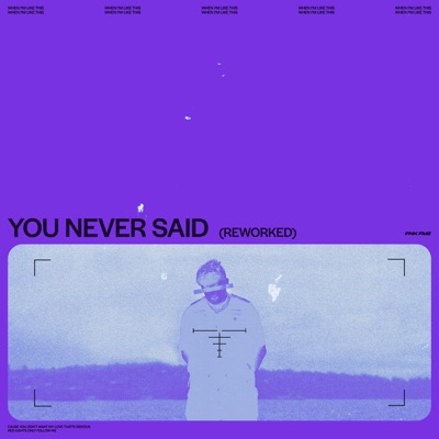 You Never Said (Reworked) - Single