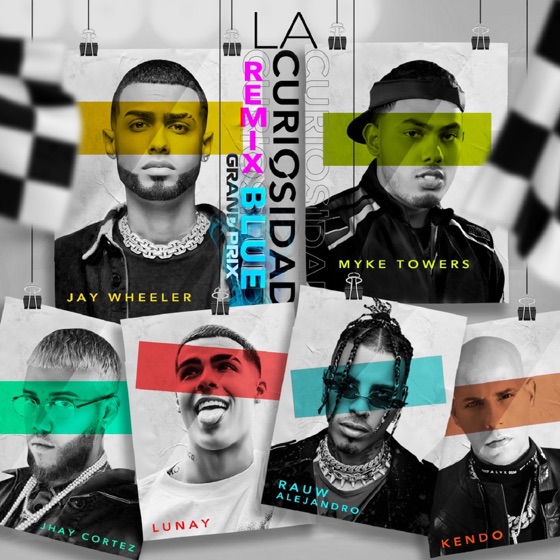 Cover artwork for La Curiosidad (Blue Grand Prix Remix)
