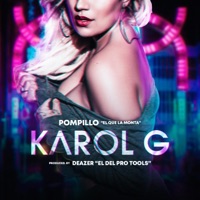 Album cover for Karol G - Single by Pompillo