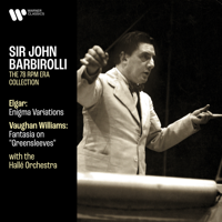 Sir John Barbirolli & Hallé Orchestra - Elgar: Enigma Variations, Op. 36 - Vaughan Williams: Fantasia on Greensleeves artwork