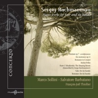 Sergej Rachmaninov: Piano Works for Four and Six Hands - Marco Sollini, Salvatore Barbatano & François-Joël Thiollier