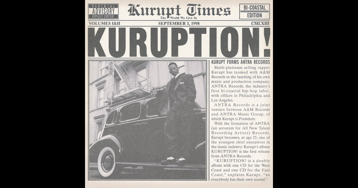 Kuruption! - Album by Kurupt - Apple Music