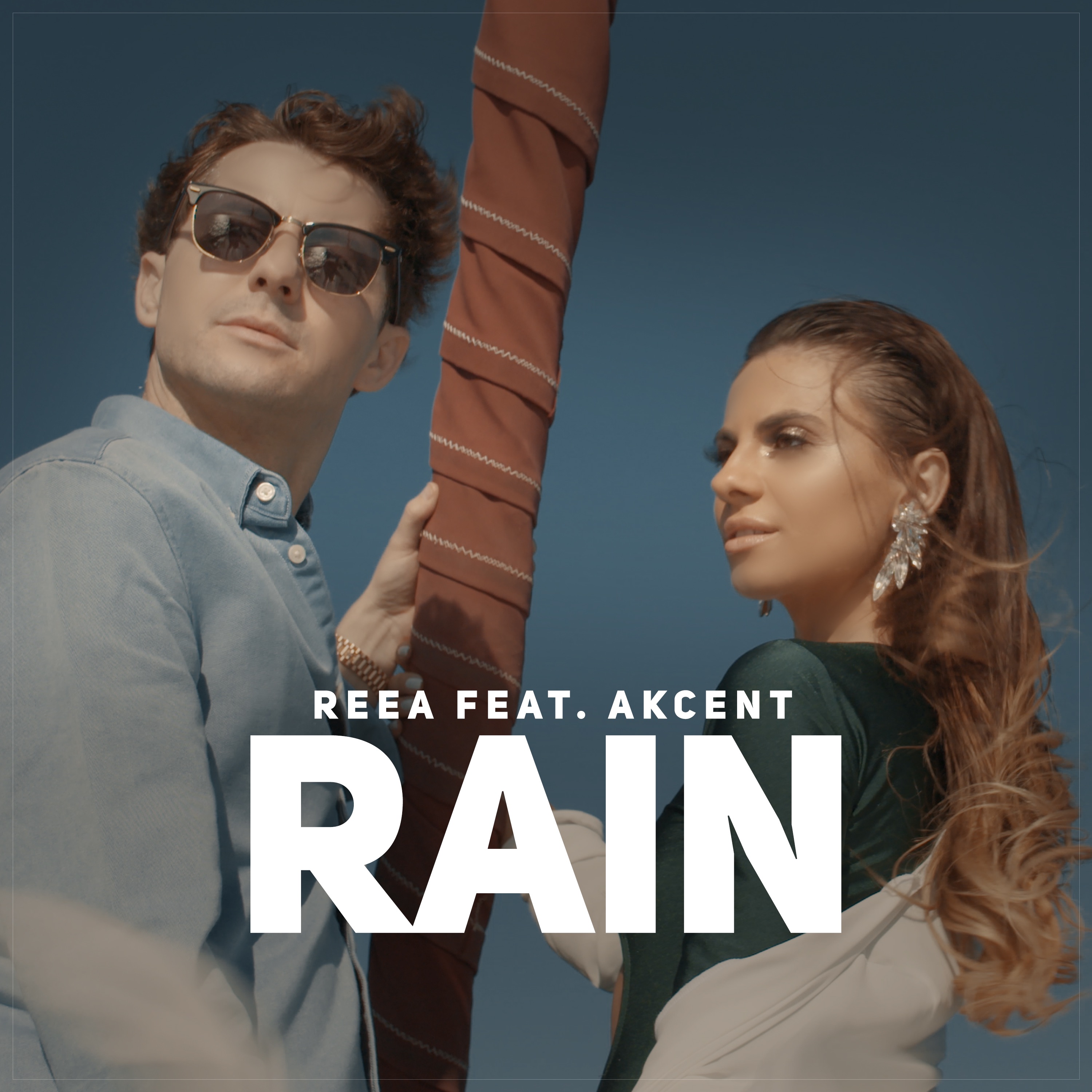 Rain (feat. Akcent) - Single by Reea album cover