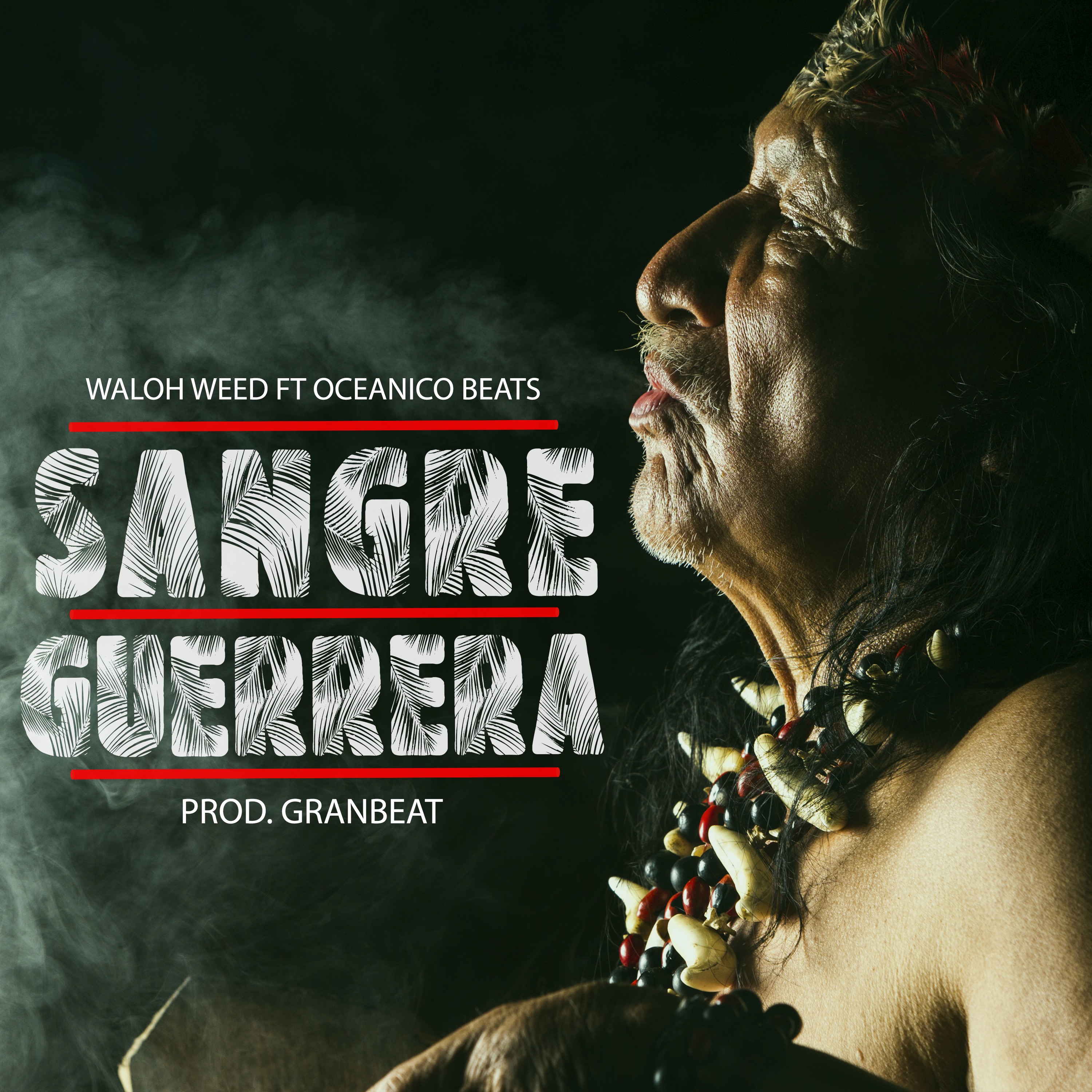 Sangre Guerrera (feat. Oceanico Beats) - Single by Waloh Weed album cover