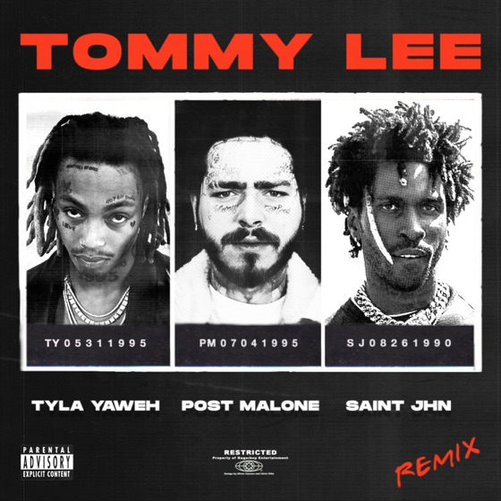 Cover artwork for Tommy Lee (Remix)