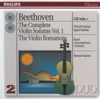 Beethoven: The Complete Violin Sonatas, Vol. I - The Violin Romances