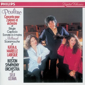 Poulenc & Milhaud: Concerto in D Minor for 2 Pianos, Scaramouche