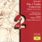 Mozart: The 5 Violin Concertos, Sinfonia Concertante artwork