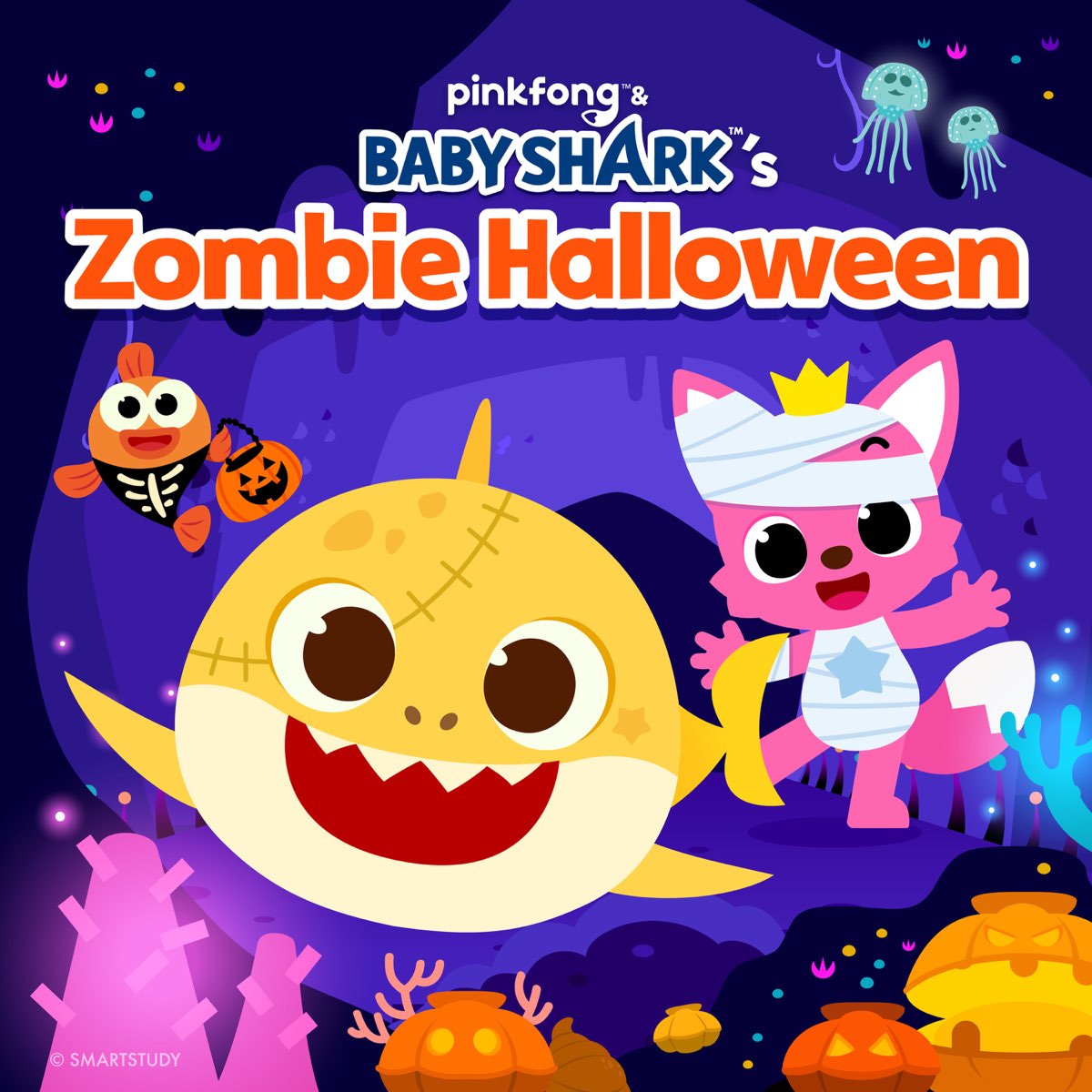 ‎Pinkfong & Baby Shark's Zombie Halloween by Pinkfong on Apple Music