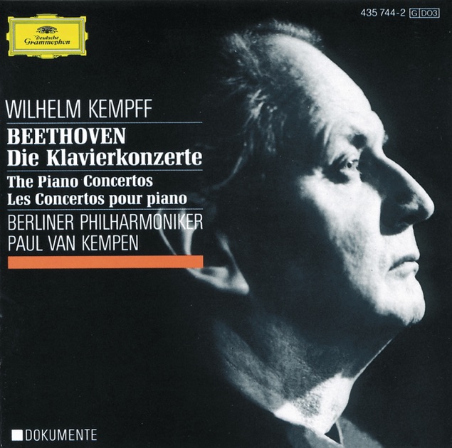 CD Beethoven ベートーヴェン Piano Concerto.4, 5: Kempff, Kempen / Berlin Deutsche Opera.o, Raabe / Bpo  CD94045  /00110 Beethoven piano Concertos Kempff 476 5299 [JW]: Classical CD