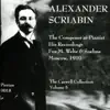 Constantine Igumnoff - Piano Sonata No. 2 in G sharp minor, Op. 19, "Sonata-Fantasy": I. Andante (Welte-Mignon piano roll recording)