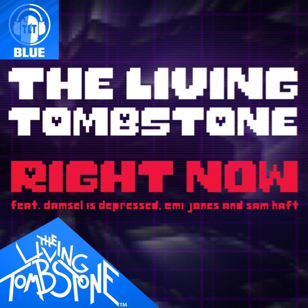Right Now (feat. Damsel Is Depressed, Emi Jones & Sam Haft) [Blue Version] - Single cover