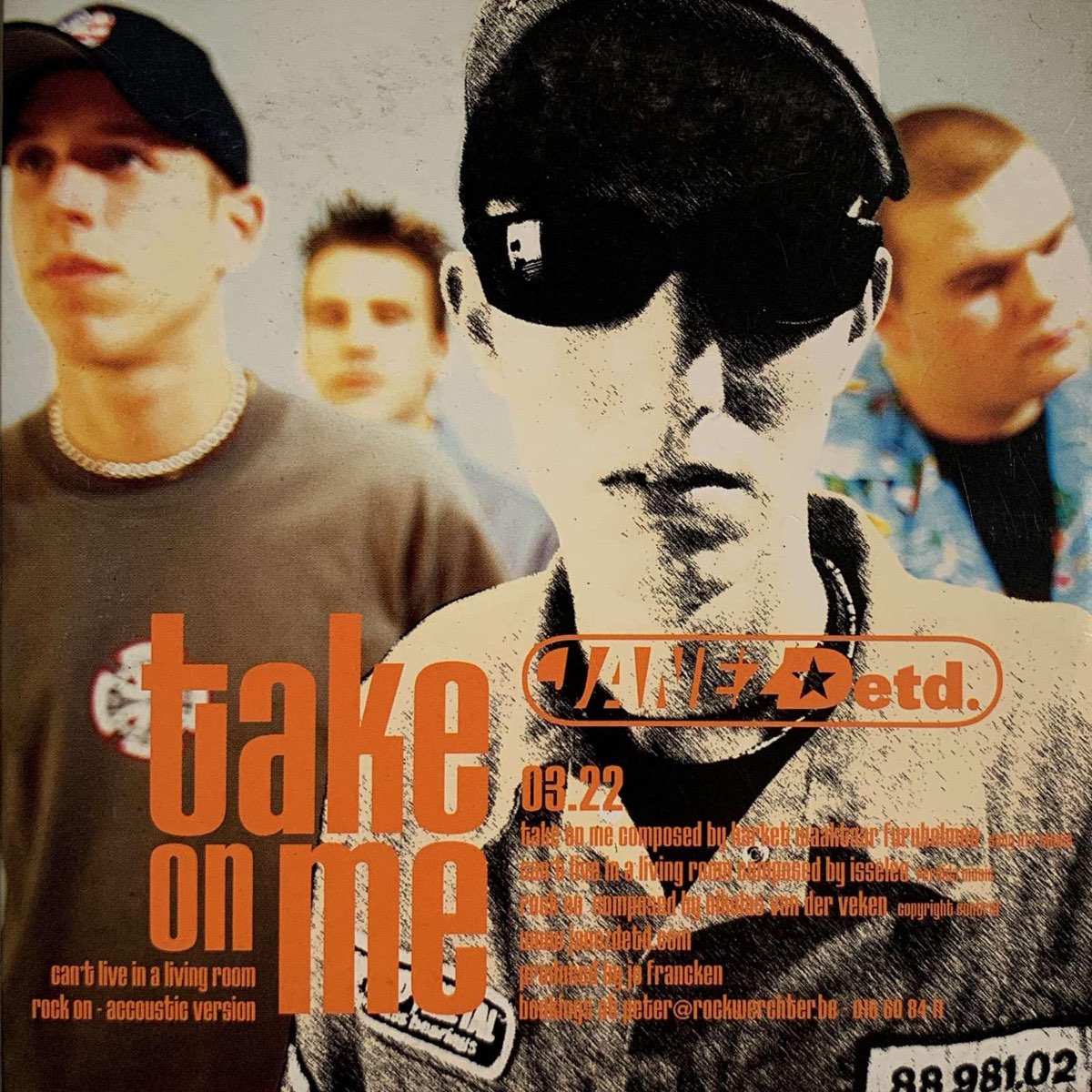 ‎Take on Me - Single - Album by Janez Detd. - Apple Music