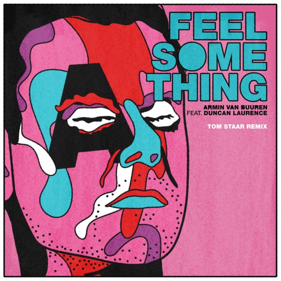 Cover artwork for Feel Something (feat. Duncan Laurence)