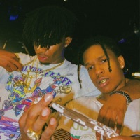 Album cover for Playboi Carti X Asap Rocky Type Beat "Kicked Cups." by Bvtter