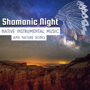 Shamanic Night: Native Instrumental Music and Nature Song for Sacral Meditation, Mystic Voyage, Spiritual Journey, Classic Indian Flute for Calm Mind Body Soul